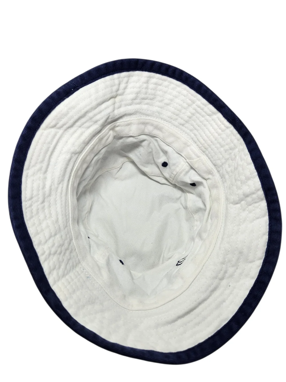 Fox Racing Light Blue Bucket Hat Navy Trim Embroidered Logo Adult Cotton OSFA